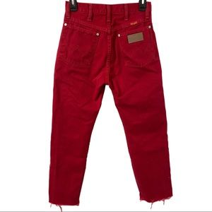 Vintage Red Wrangler Jeans